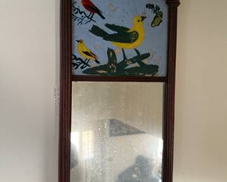 Antique Painted Mirror