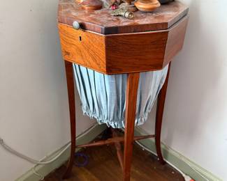 Antique sewing table