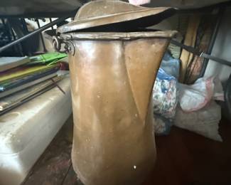 Just in time for Valentines Day, Copper Kettle with Heart Lid