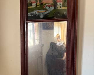 Antique Painted Mirror