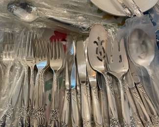 Silverplate flatware