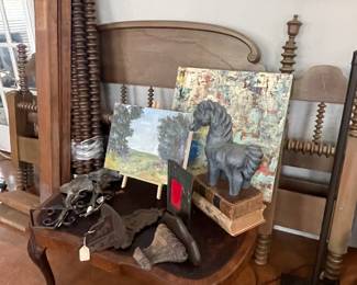 King size 4post/canopy Jenny Lind bed