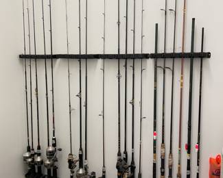 Fishing rods and reels