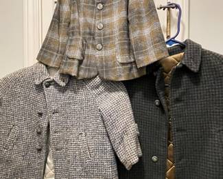 Vintage boys coats 