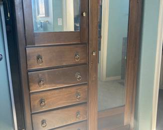 Vintage men’s armoir 