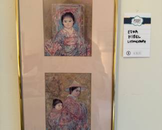 Edna Hibel Lithographs