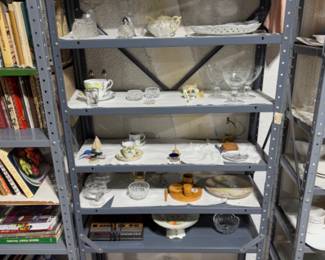 Shelves, Misc Plates, Vases
