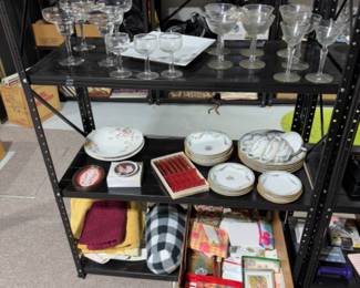 Shelves, Glasses, Dishes