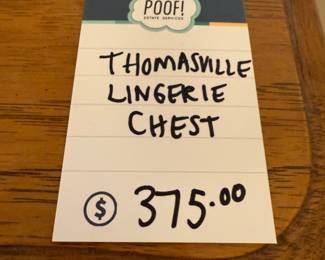 Thomasville Lingerie Chest