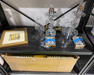 Framed Art, Candle Holders