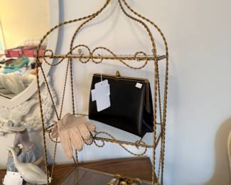 Hollywood Regency Style Shelf 