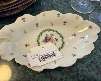 Haviland Vieux Paris Vert Dish