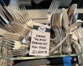 Gorham Melross Sterling Set