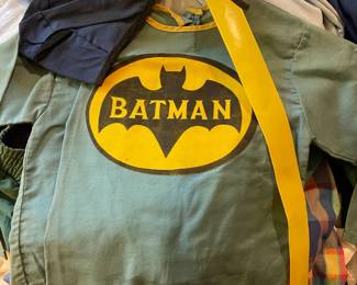 Vintage kids Batman costume