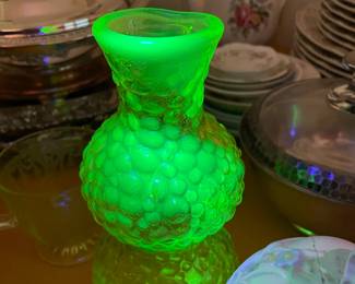 Uranium glass