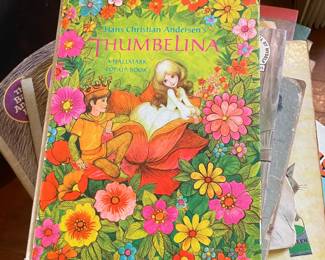 Thumbelina pop up vintage book