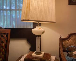 Handpainted lamp