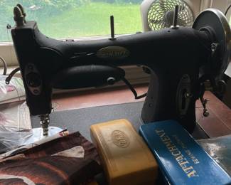 Sewing machine table