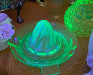 Uranium glass