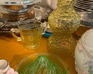 Uranium glass