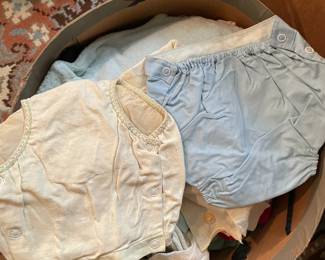 Vintage baby clothing