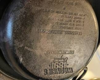 Cast iron pan Wagners