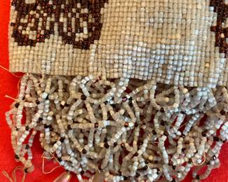 Beaded purse