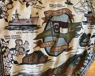 North Carolina Throw blanket