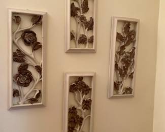 Wall art vintage floral