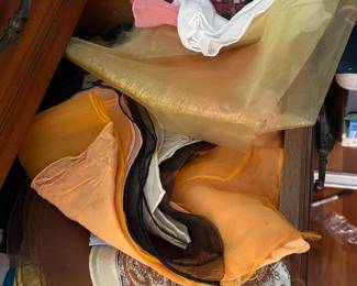 Scarves, scarves, scarves!