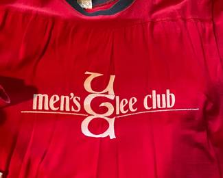 UGA Men's Glee Club T shirt