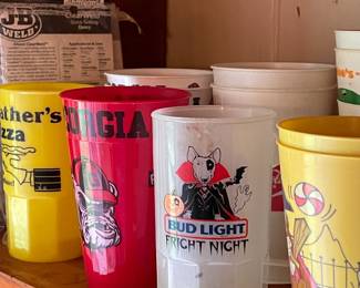 Plastic cups