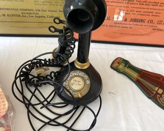 Candlestick telephone