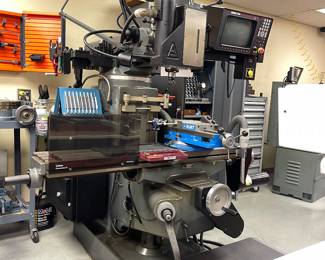 We are selling all of these machines - the components are being sold separately - the Kurt is Sold  but the Lagun is for sale.   We have cabinets full of Chucks and Collets - not photographed - 