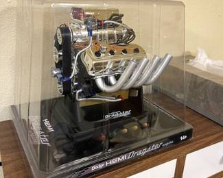 Huge collection of models - vintage and new and remote control cars autos and collections of magazines supporting his interests 