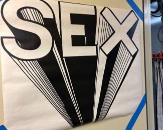 This is a wall paper sample from the 1970s! 