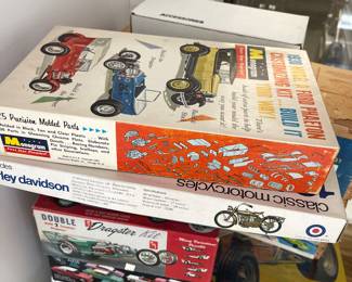 Huge collection of unmade models