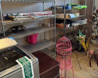Shelving, new dryer
