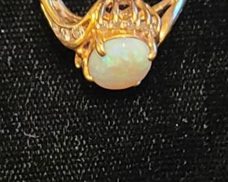 14K and Opal ring 