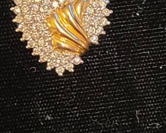 14K and Diamonds pendant 