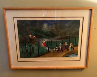 Screenprint on Arches, Vincent Haddelsey $600