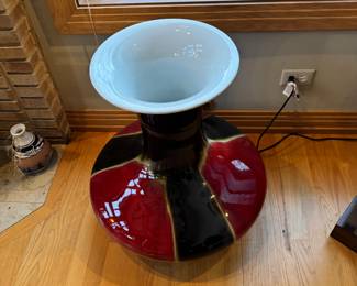 Flambe Large chinese Vase $1200