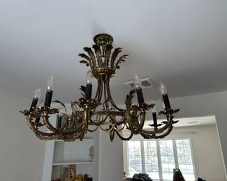 Large Ornate Chandelier