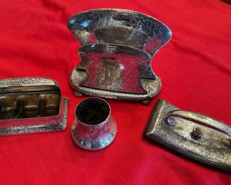 Sterling Silver Desk Set