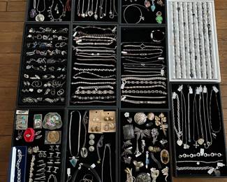 Sterling Silver Jewelry - Some Gold