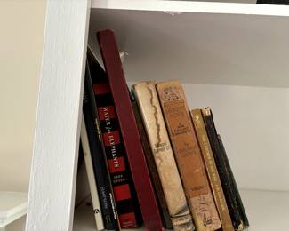 Sample of rare and local interest books.
