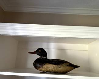 Antique painted decoy.