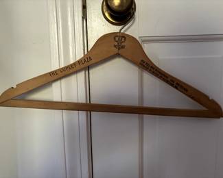 Vintage Copley Plaza Hanger - not everything that happens at Copley stays in Copley!