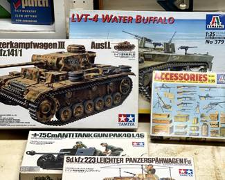 WWII Tank models