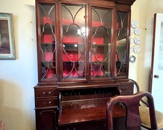 Antique China Cabinet - Mahogany
